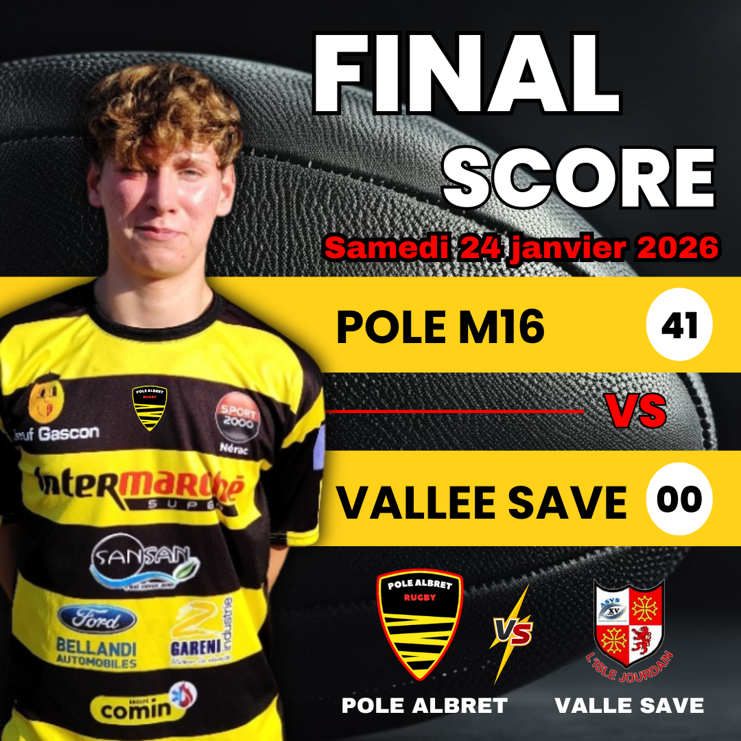 RESULTAT DU WEEK-END POLE ALBRET