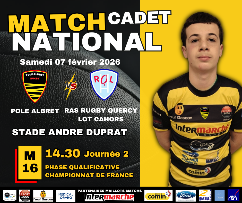 MATCH DAY CADETS  CADETTES