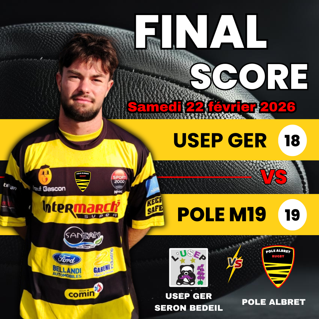 RESULTAT DU WEEK-END POLE ALBRET