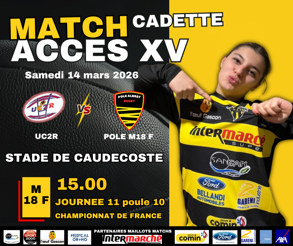 RESULTAT DU WEEK-END POLE ALBRET