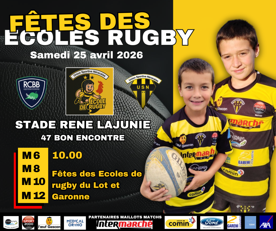 FETES DES ECOLES DE RUGBY