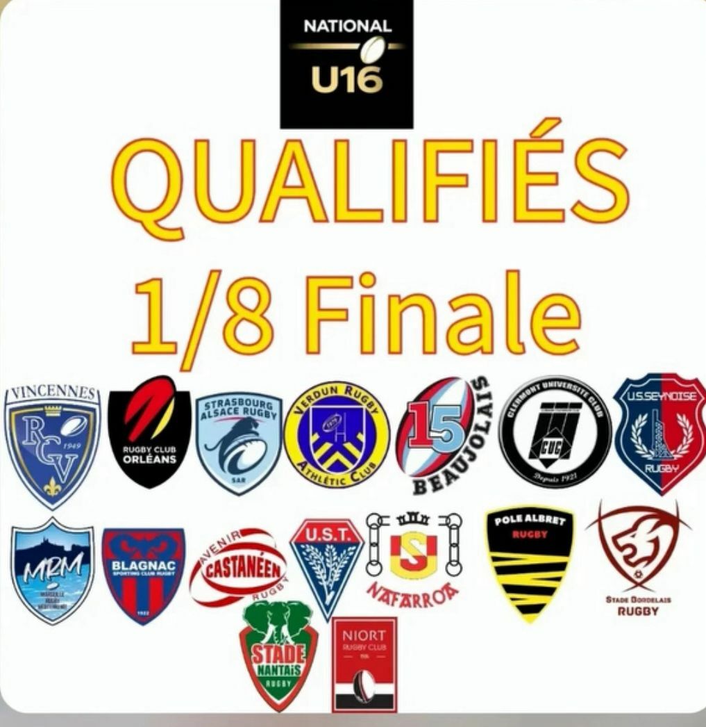 EQUIPE U16 CHAMPIONNAT DE FRANCE