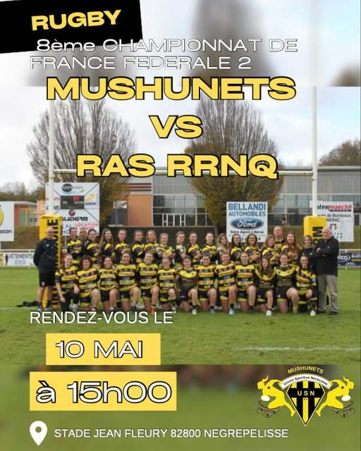 MATCH DAY MUSHUNETS