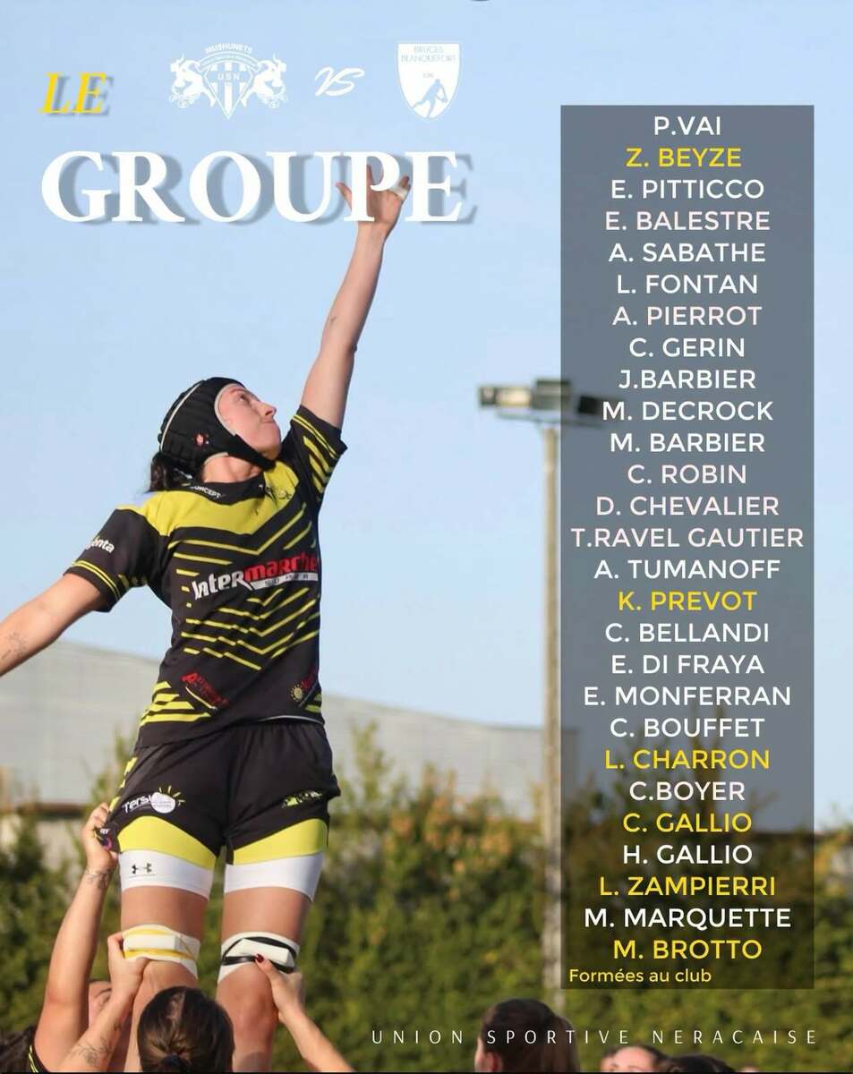COMPOSITION SENIORS FEMININS