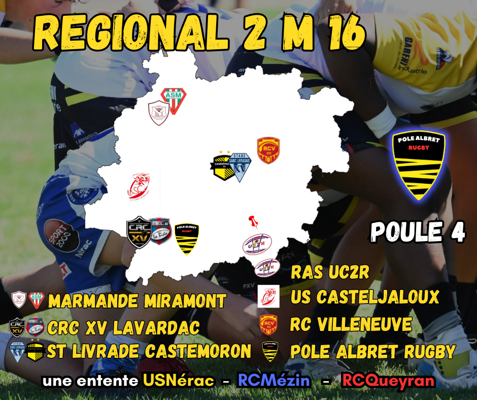 VOICI LA POULE 4 DE NOS CADETS