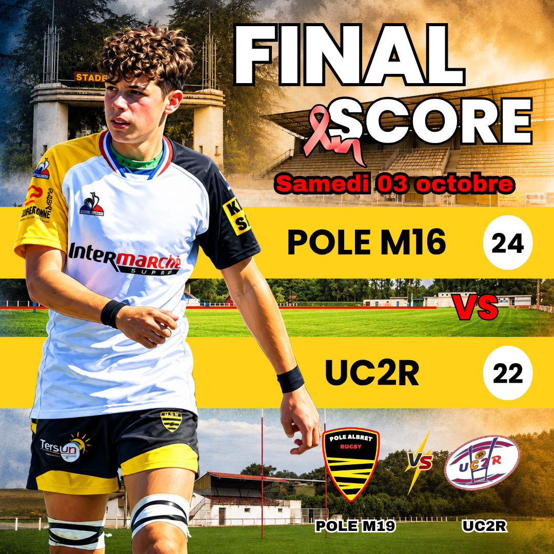 RESULTATS DU POLE ALBRET CADETS