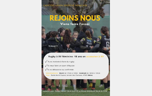 REJOINS L'EQUIPE CADETTES