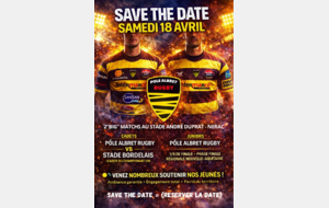 2 "BIG" MATCHS AU STADE ANDRE DUPRAT