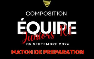 COMPOSITION EQUIPE JUNIORS