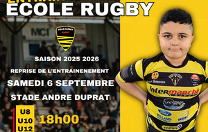 ENTRAINEMENTS EDR U8 U10 U12