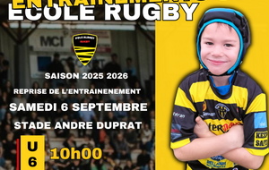 ENTRAINEMENTS EDR U6