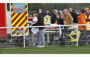 SAUVE PAR LA SOIGNEUSE DU CLUB ADVERSE