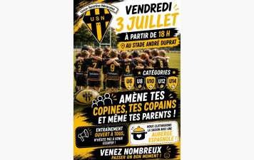 DERNIER ENTRAINEMENTS DE L'ECOLE DE RUGBY