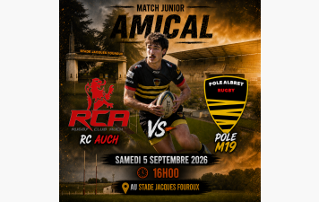 MATCH AMICAL JUNIOR