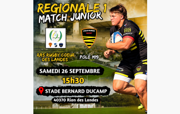 MATCH REGIONAL 1 -  JUNIOR