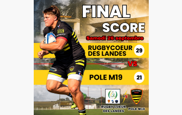 RESULTATS DU POLE ALBRET JUNIORS