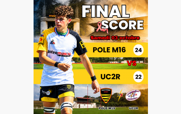 RESULTATS DU POLE ALBRET CADETS