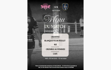 REPAS AVANT MATCH FEMININE