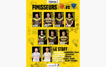 COMPOSITIONS DE L'EQUIPE SENIORS M1
