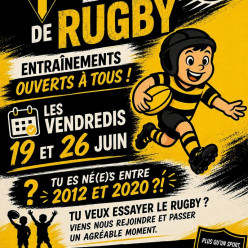 ENTRAINEMENTS OUVERTS A TOUS