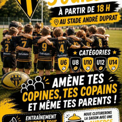 DERNIER ENTRAINEMENTS DE L'ECOLE DE RUGBY