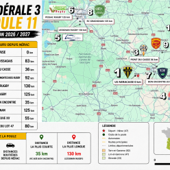 POULE 11 DE NOS SENIORS SAISON 2026-2027
