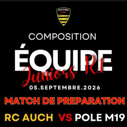 COMPOSITION EQUIPE JUNIORS
