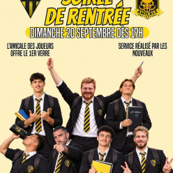 SOIREE RENTREE AMICALE DES JOUEURS
